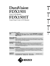 DuraVision FDX1501 Le manuel du propriétaire
