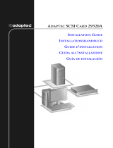 Adaptec SCSI Card 29320ALP-R Guide d'installation