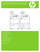HP Color LaserJet CM6030/CM6040 Multifunction Printer series Guide de démarrage rapide