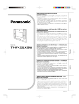 Panasonic TY-WK32LX20W Wandhalterung Manuel utilisateur