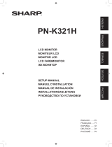 Sharp PN-K321H Le manuel du propriétaire