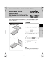 Sanyo VCC-XZ600P Guide d'installation