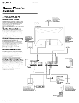 Sony HT-SL7 Guide d'installation