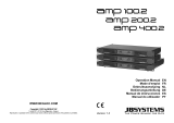 JBSYSTEMS AMP 400.2 Le manuel du propriétaire