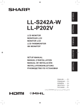 Sharp LLS242AW Le manuel du propriétaire