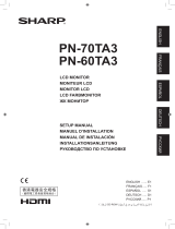 Sharp PN-70TA3 Le manuel du propriétaire