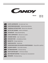 Candy CCT 67 W Dunstabzugshaube Manuel utilisateur