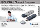 Belkin ADAPTATEUR USB BLUETOOTH #F8T008FR Le manuel du propriétaire