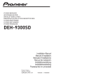 Pioneer DEH-8300SD Le manuel du propriétaire