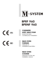 M-system BPRF 960 Le manuel du propriétaire