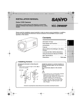 Sanyo VCC-ZMN600P Guide d'installation