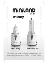 Miniland Baby WARMY 89017 Manuel utilisateur