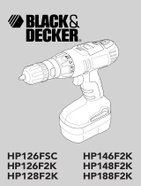 Black & Decker HP128 Manuel utilisateur