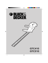 Black & Decker GTC510 Manuel utilisateur