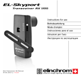 Elinchrom EL-Skyport Transceiver RX Manuel utilisateur