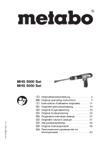 Metabo MHS 5050 SET Mode d'emploi
