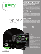 Reloop spin 2 professional digital vinyl system Le manuel du propriétaire