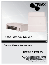 Triax QUAD TVC 05 Guide d'installation