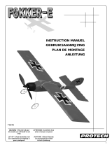 protech Fokker-E Manuel utilisateur