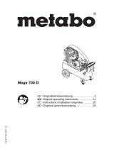 Metabo MEGA 700 D Mode d'emploi