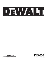 DeWalt D24000 T 2 Le manuel du propriétaire