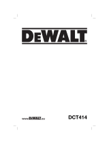 DeWalt DCT414 Manuel utilisateur