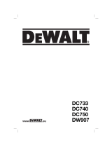 DeWalt DC733 Le manuel du propriétaire