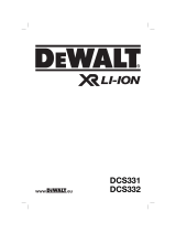 DeWalt DCS331 Le manuel du propriétaire