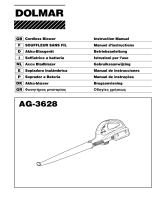 Dolmar AG-3628 Le manuel du propriétaire