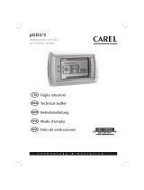 Carel pGD3 Technical Leaflet