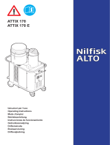 Nilfisk Alto ATTIX 170 Le manuel du propriétaire