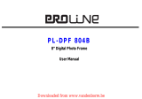 Proline PL-DPF 804B Manuel utilisateur
