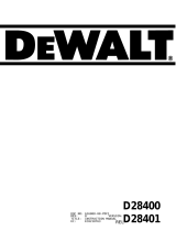 DeWalt D28400 T 2 Le manuel du propriétaire