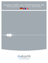 Inakustik Exzellenz TCP IP Extender Le manuel du propriétaire