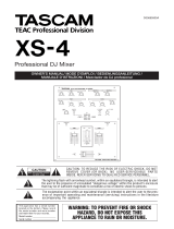 Tascam XS-4 Le manuel du propriétaire