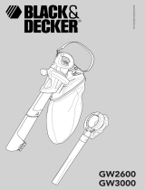 Black & Decker GW2600 Manuel utilisateur