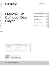 Sony CDX-GT564UI Le manuel du propriétaire