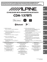Alpine CDA-137BTI Le manuel du propriétaire