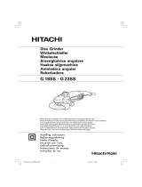 Hitachi G18SS Le manuel du propriétaire