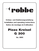 ROBBE Piezo-Gyro G 300 Installation And Operating Instructions Manual