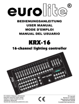 EuroLite KRX-16 Manuel utilisateur