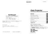 Sony VPL-EW5 Le manuel du propriétaire