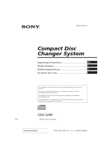 Sony CDX-52RF Le manuel du propriétaire