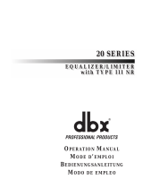 dbx DBX20 Le manuel du propriétaire
