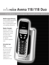 SwissVoice AVENA 118 DUO Le manuel du propriétaire