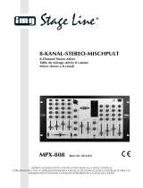 IMG Stage Line MPX-808 Le manuel du propriétaire
