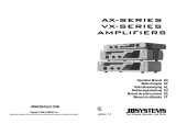 JBSYSTEMS LIGHT AX Serie Le manuel du propriétaire