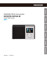 NOXON Nova M Le manuel du propriétaire