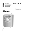 Candy CO 126F/L1-S Waschmaschine Manuel utilisateur