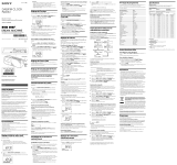 Sony XDR-C706DBP Le manuel du propriétaire
